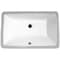 Anzzi Rhodes 21" Ceramic Undermount Sink Basin in White LS-AZ112 - alternate 10